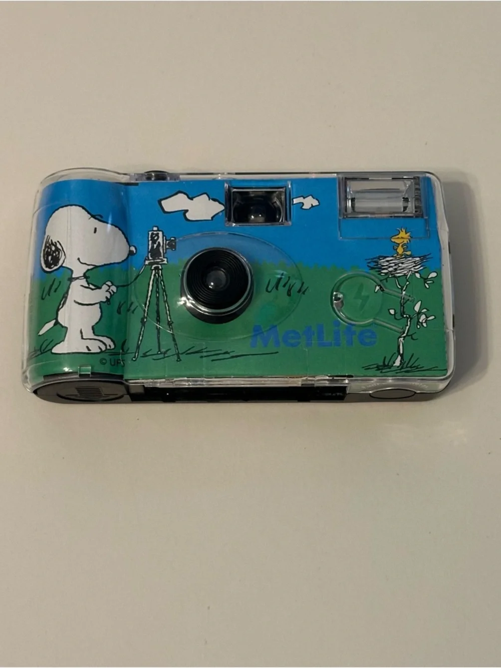 VTG Rare Peanuts Funpak Simple Use Point & Shoot 35mm Film Camera TESTED/WORKS